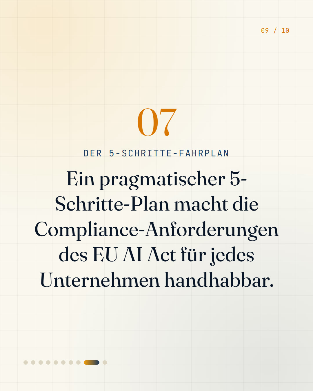 Karussell-Folie 9 der Lektion Der EU AI Act in der Praxis